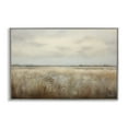 thumbnail image 1 of Stupell Industries Subtle Flower Meadow Landscape Painting Gray Framed Art Print Wall Art, 30 x 20, 1 of 10