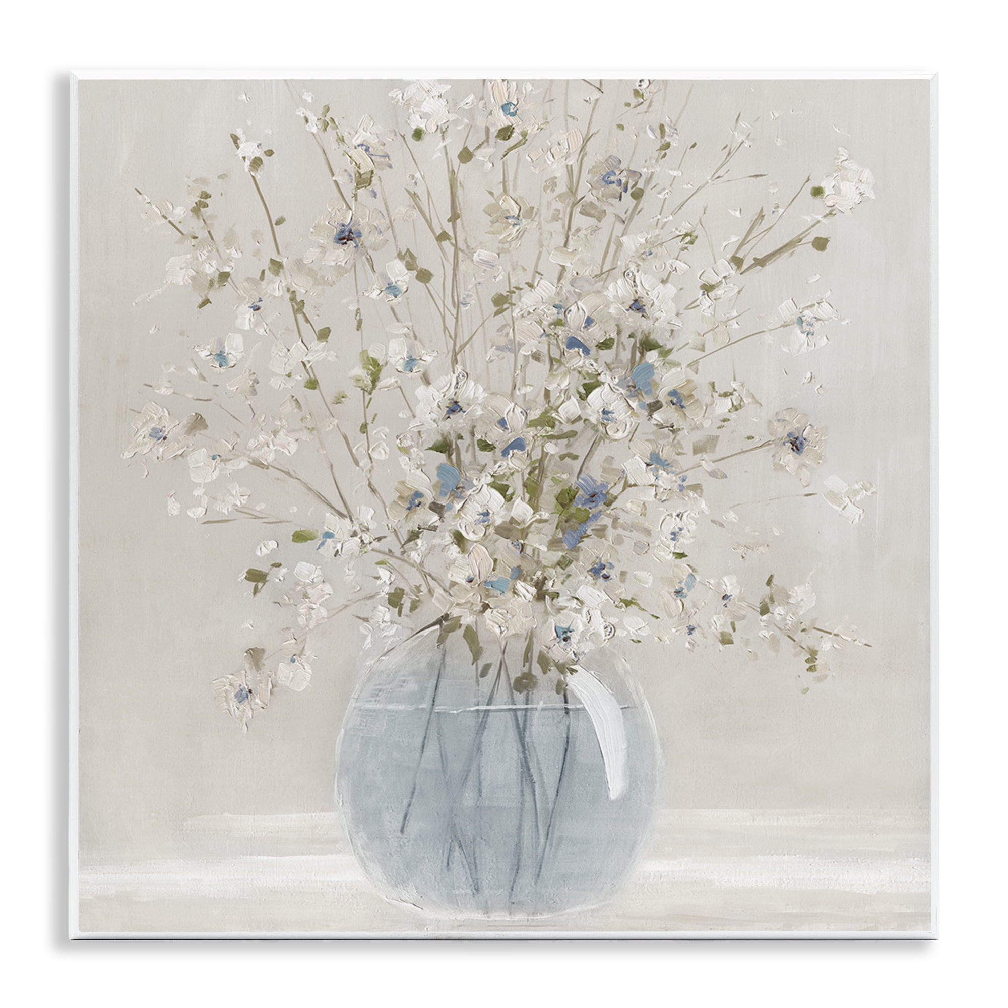 Stupell Industries Subtle Glass Vase Bouquet Wall Plaque Art, design by Carol Robinson