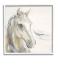 thumbnail image 1 of Stupell Industries Subtle Horse Portrait Animals & Insects Painting White Framed Art Print Wall Art, 12 x 12, 1 of 8