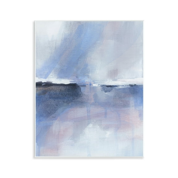 Stupell Industries Subtle Landscape Abstraction Abstract Painting Unframed Art Print Wall Art, 11 x 14