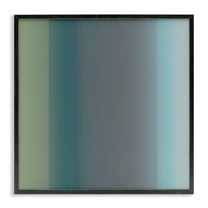 Stupell Industries Subtle Ombre Gradient Abstract Painting Black Framed Art Print Wall Art, 12 x 12