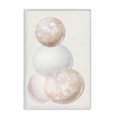 thumbnail image 1 of Stupell Industries Subtle Orbs Shapes Abstract Painting White Framed Art Print Wall Art, 20 x 30, 1 of 10