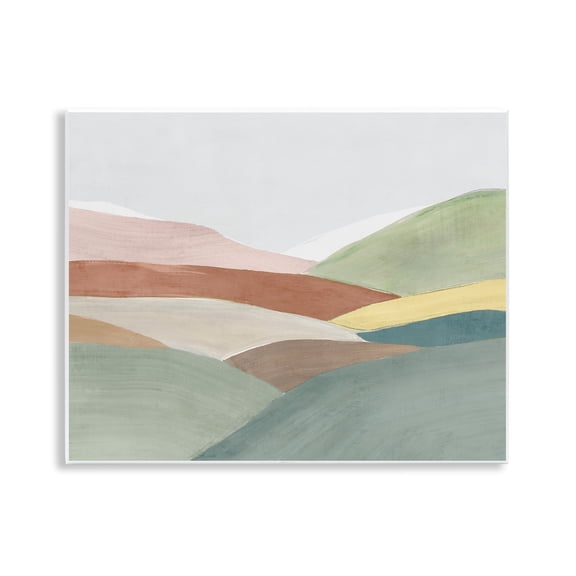 Stupell Industries Subtle Rolling Hills Wall Plaque Art design by Ian C., 11 x 14