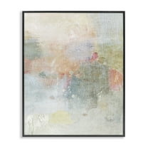 Stupell Industries Subtle Transitioning Abstract Abstract Painting Black Framed Art Print Wall Art, 11 x 14
