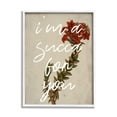 thumbnail image 1 of Stupell Industries Succa For You Romantic Witty Plant Humor Phrase Framed Wall Art, 11 x 14, Design by Lil' Rue, 1 of 5