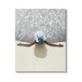 thumbnail image 1 of Stupell Industries Summer Aerial View Person Pool Water Graphic Art Gallery Wrapped Canvas Print Wall Art, Design by Marcus Prime, 1 of 7
