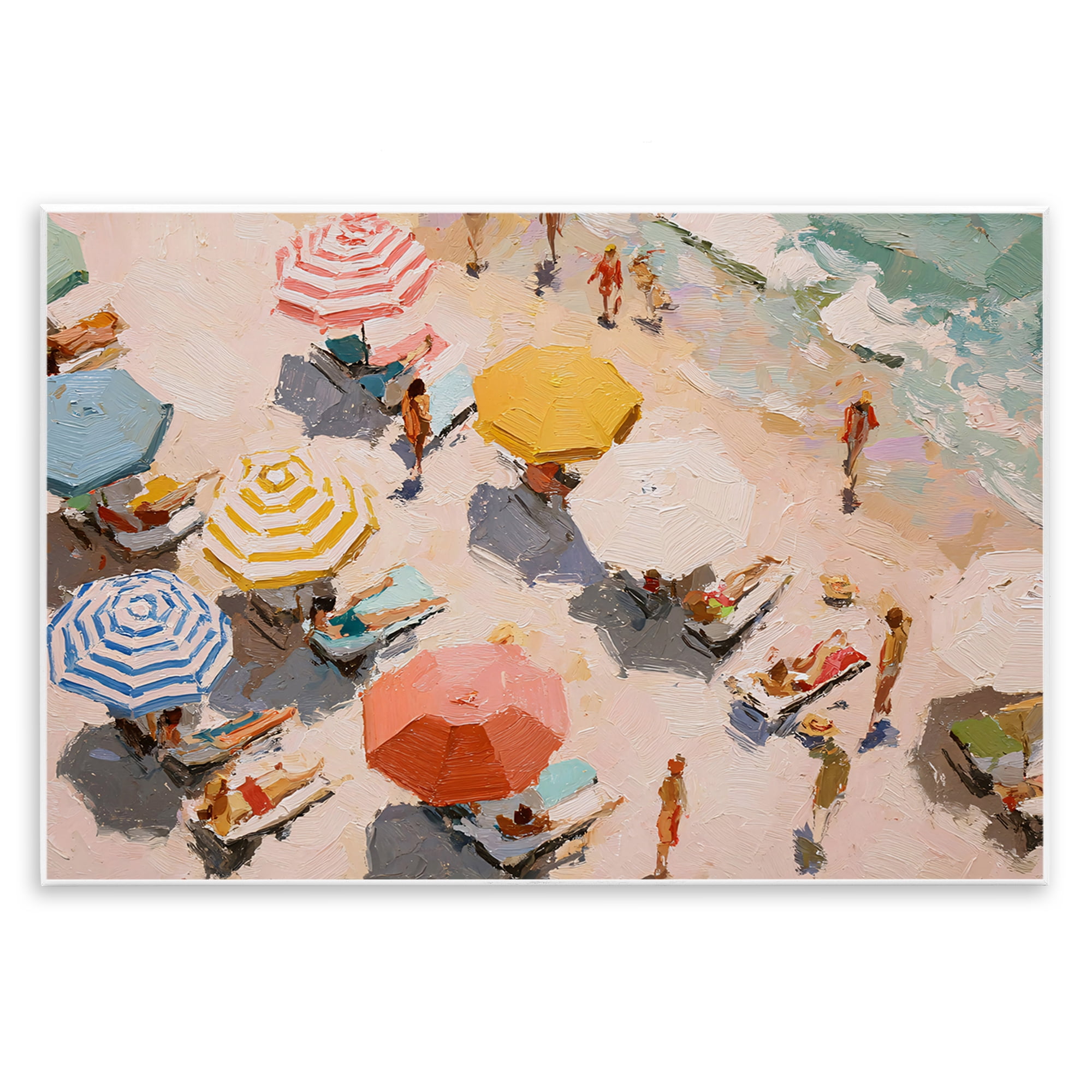 Stupell Industries Summer Beach Fun Expression Wall Plaque Art, design by Jacky Ngan