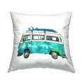 thumbnail image 1 of Stupell Industries Summer Beach Van Surfboards Printed Throw Pillow Design by Paul McCreery, 1 of 6