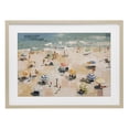 thumbnail image 1 of Stupell Industries Contemporary Summer Beachgoers Expression Birch Framed Print Under Glass, 20 x 14, by Jacky Ngan, 1 of 8