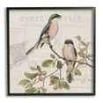 thumbnail image 1 of Stupell Industries Summer Birds Tree Branch Antique European Postal Pattern, 17 x 30, Design by Kim Allen, 1 of 7