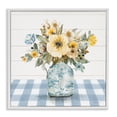 thumbnail image 1 of Stupell Industries French Country Summer Bouquet Yellow Florals White Framed Giclee Art, 17 x 17, by Carol Robinson, 1 of 6