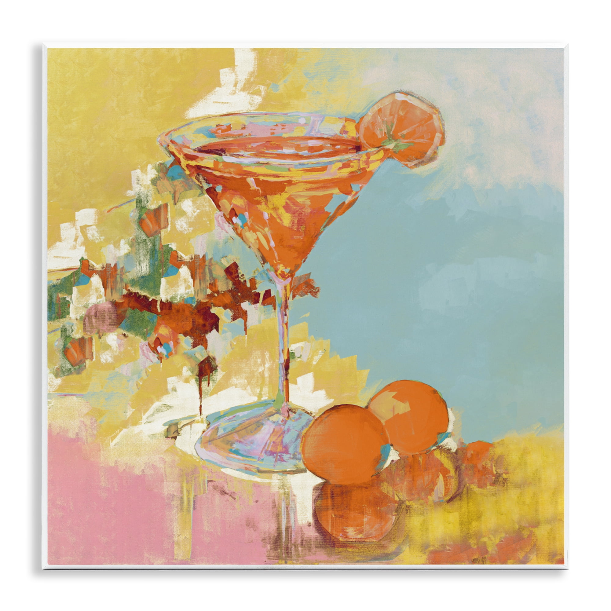 Stupell Industries Summer Citrus Martini Wall Plaque Art, design by Jane Slivka