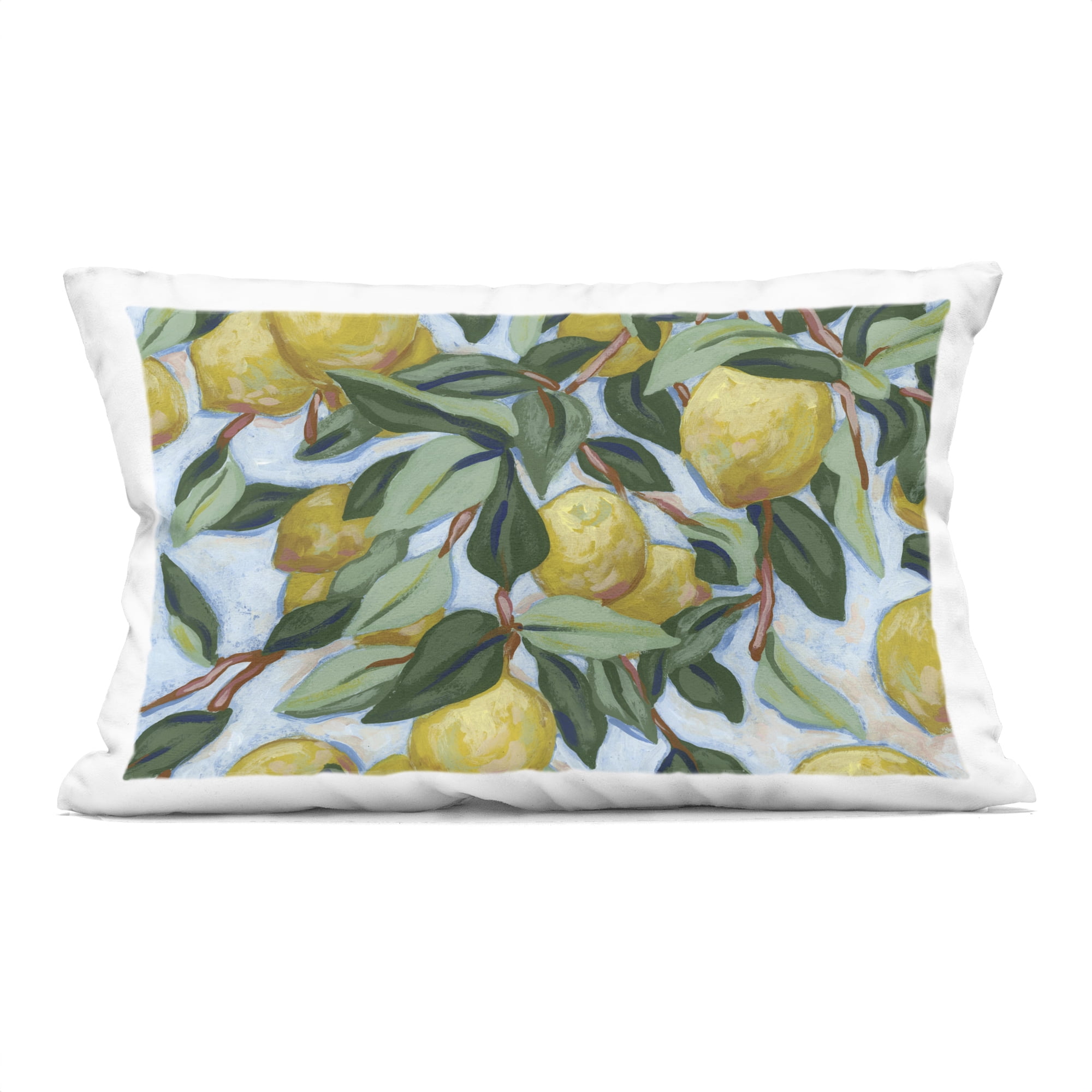Stupell Industries Summer Citrus Tree Decorative Printed Throw Pillow, design by June Erica Vess
