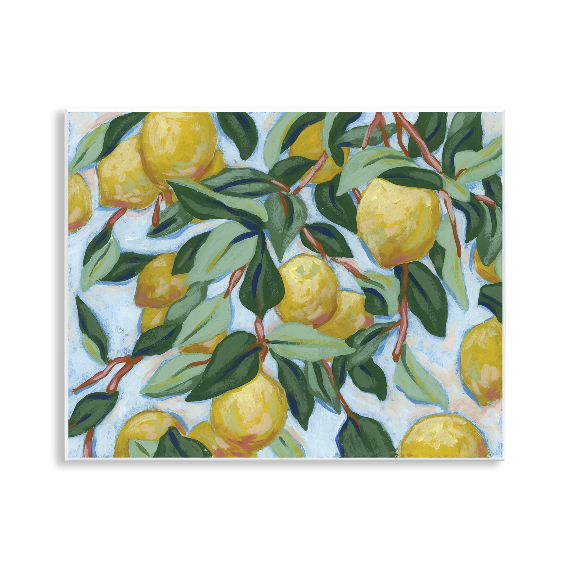 Stupell Industries Summer Citrus Tree Wall Plaque Art, design by June Erica Vess