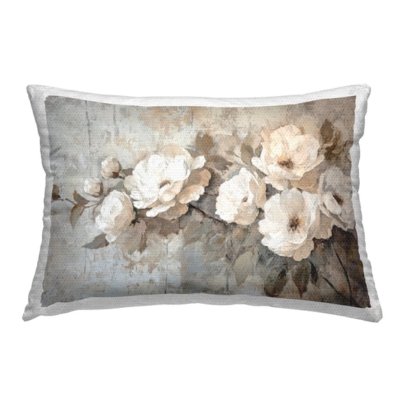 Stupell Industries Summer Daze Blossoms Design by Petal Prints Design Outdoor Printed Pillow