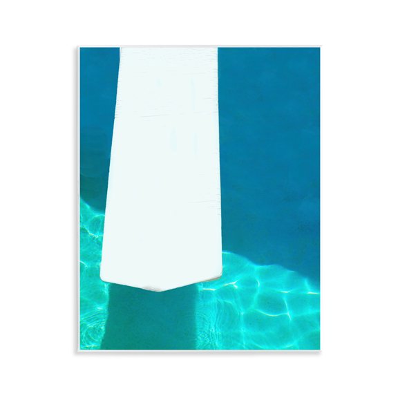 Stupell Industries Summer Diving Board Nautical & Beach Painting Unframed Art Print Wall Art, 11 x 14