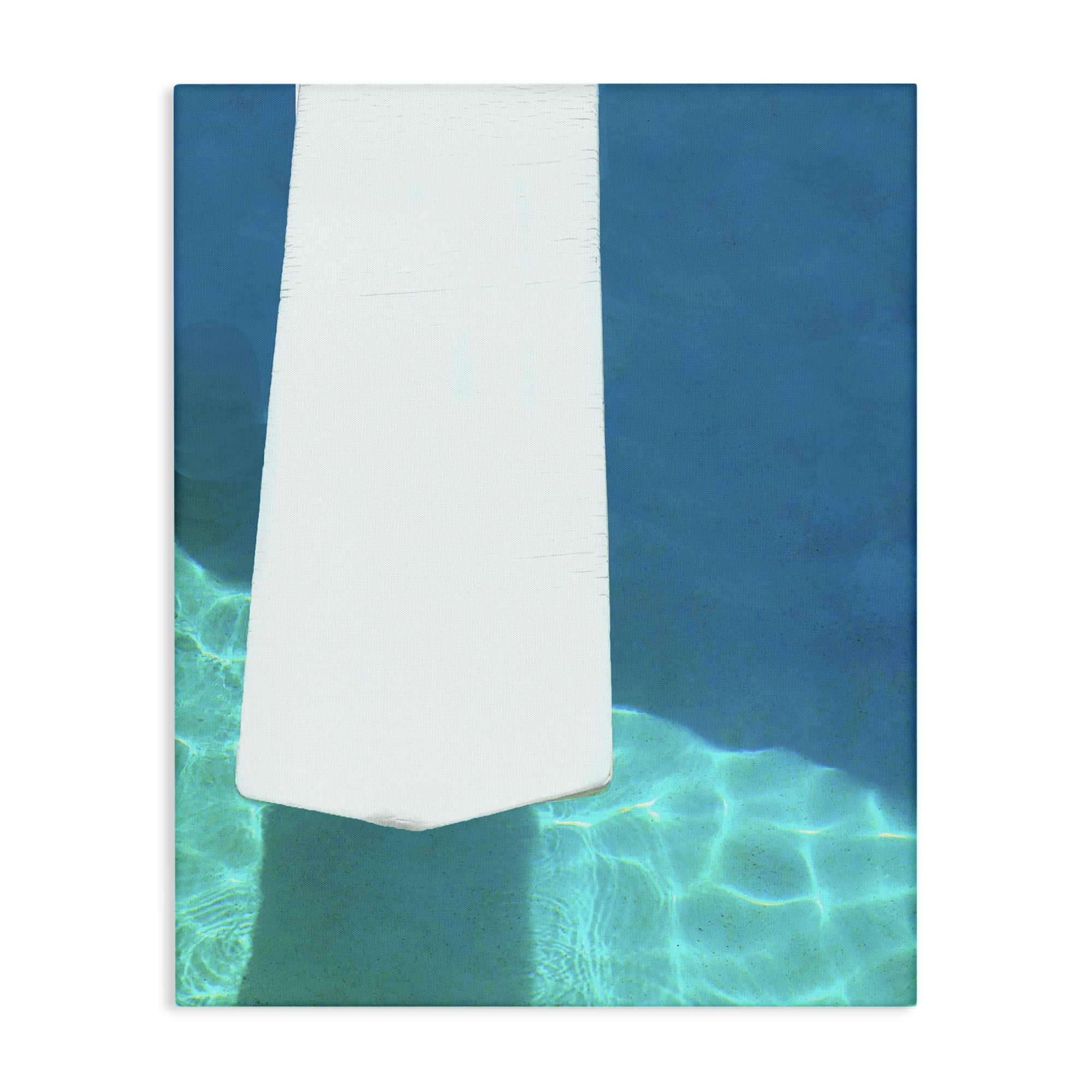 Stupell Industries Summer Diving Board Nautical & Beach Painting Wrapped Canvas Art Print Wall Art, 24 x 30