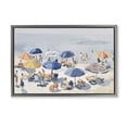 thumbnail image 1 of Stupell Industries Contemporary Summer Fun Beach Crowd Gray Floating Frame Canvas Art, 31 x 21, by Jacky Ngan, 1 of 8