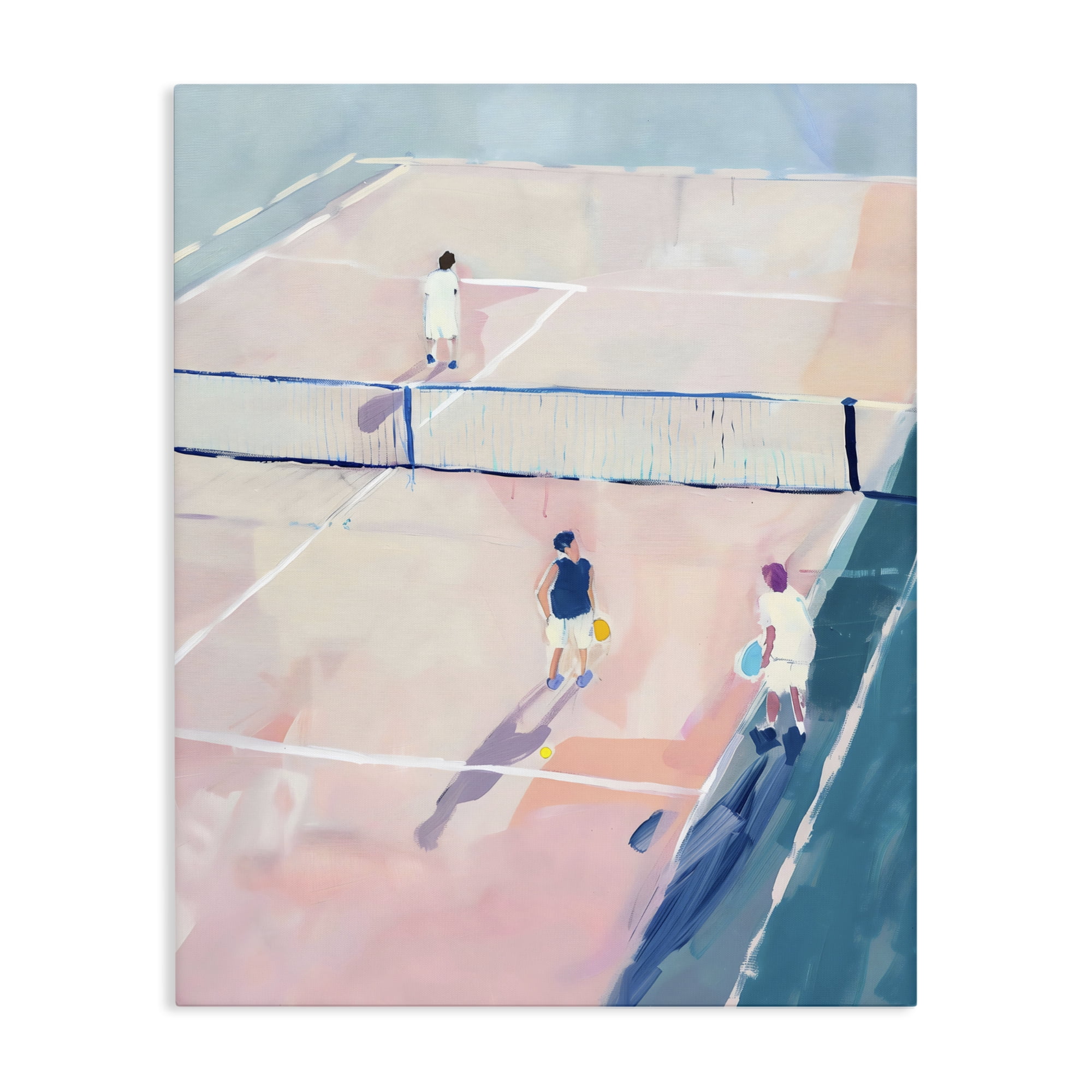 Stupell Industries Summer Game of Tennis Canvas Wall Art, design by The Prints Vibe