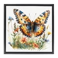 thumbnail image 1 of Stupell Industries Eclectic Summer Garden & Butterfly Black Floating Frame Canvas Art, 25 x 25, by LSR Design Studio, 1 of 8