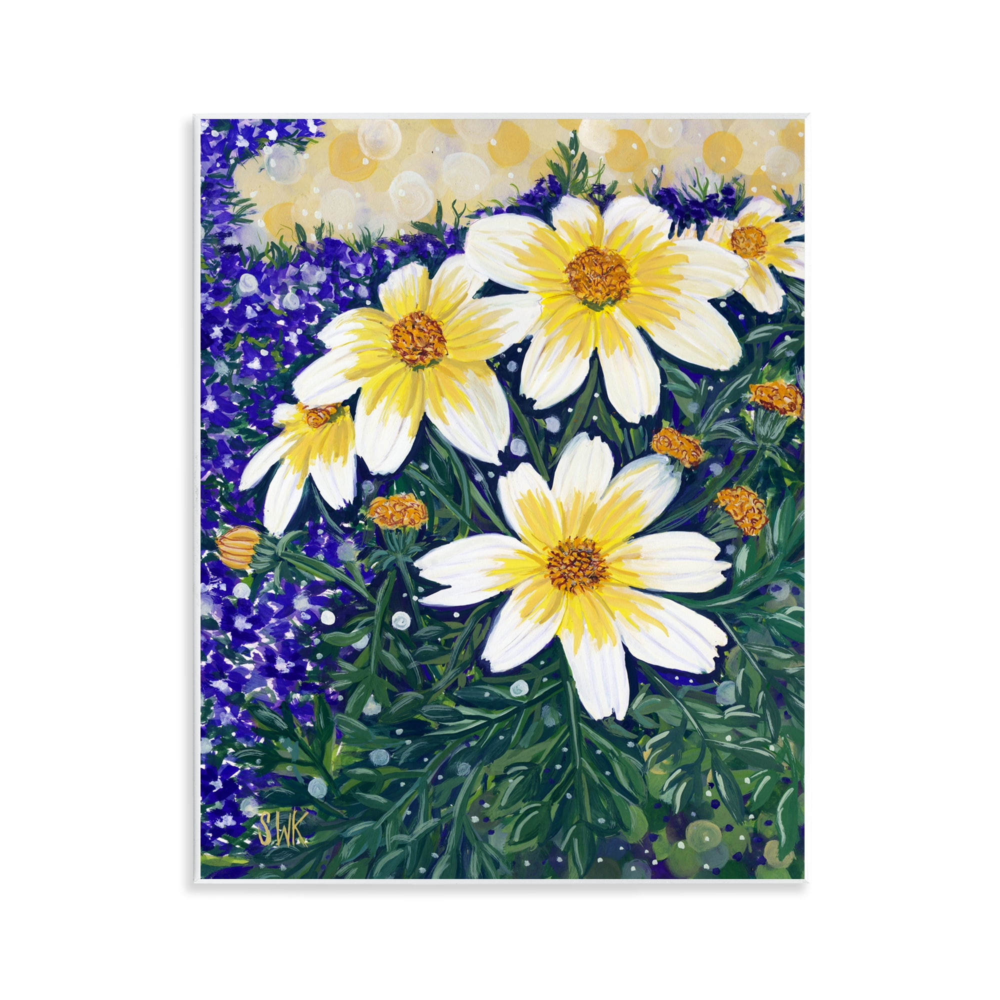 Stupell Industries Summer Garden Cosmos Wall Plaque Art, design by Sarah Waldron Kimball