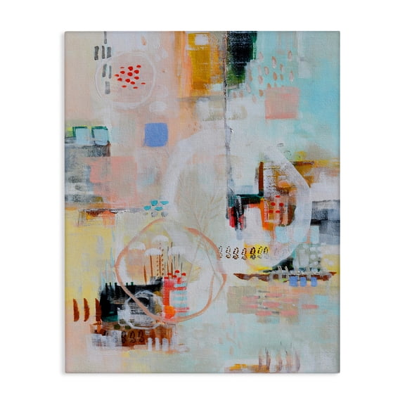 Stupell Industries Summer Lust Abstraction Canvas Wall Art design by Katherine Irvin, 48 x 36