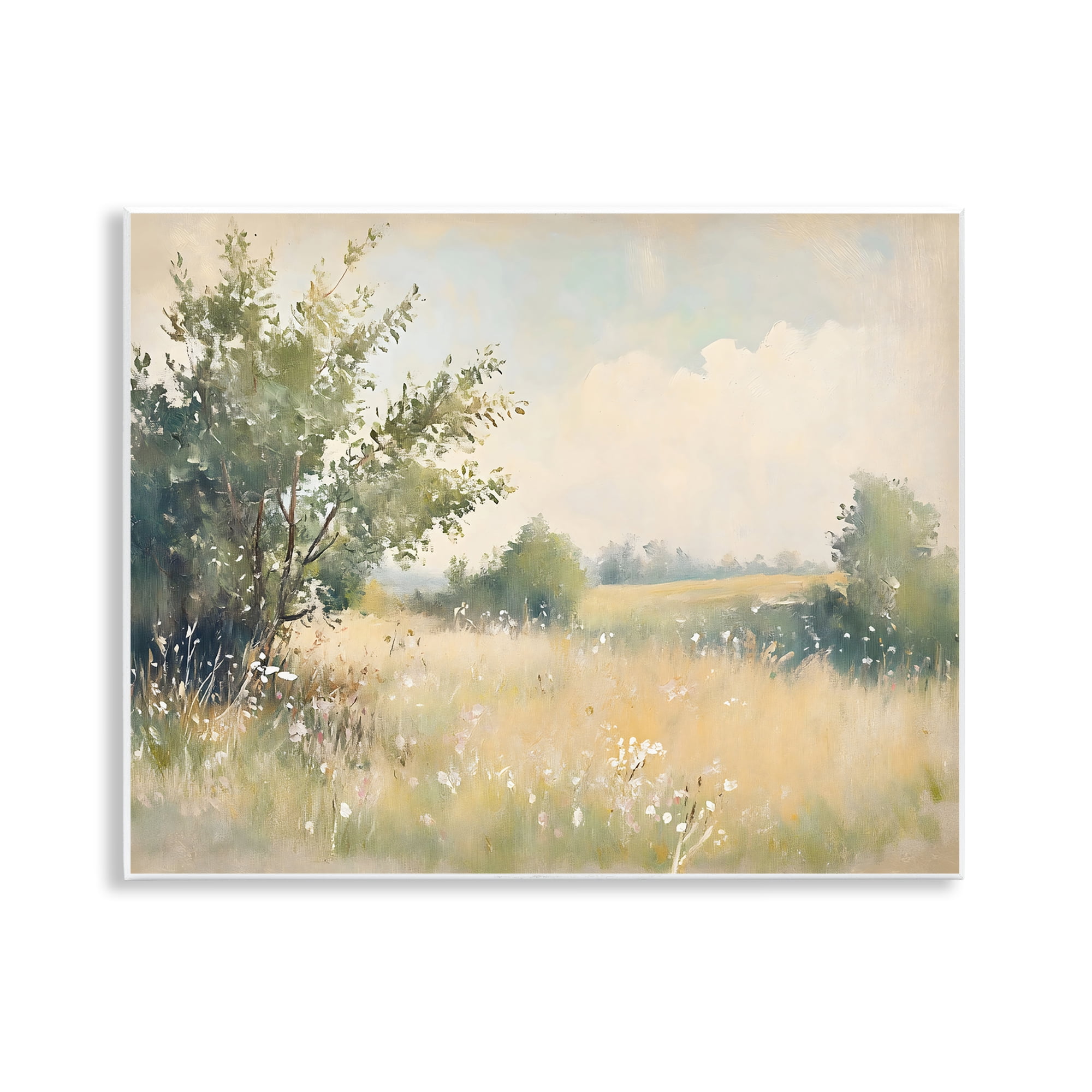 Stupell Industries Summer Meadow in Soft Light Wall Plaque Art, design by Creative Studio