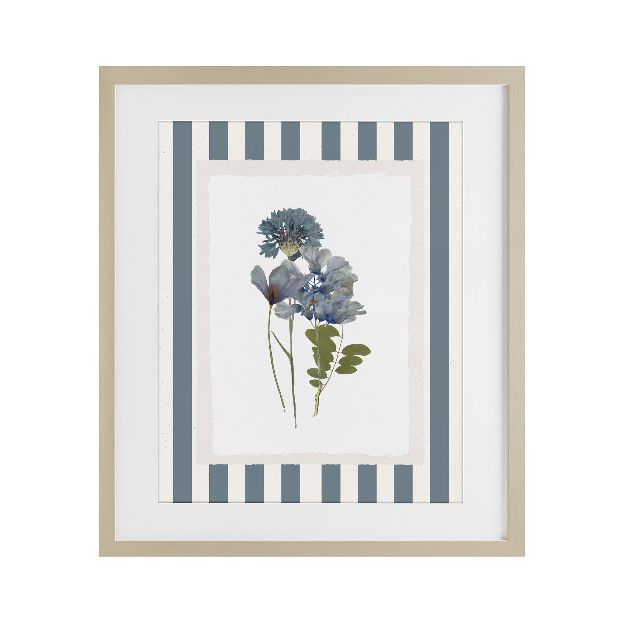 Stupell Industries Summer Memory Flowers Birch Framed Print Under Glass, design by Val Rhodes