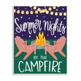 thumbnail image 1 of Stupell Industries Summer Nights by Campfire Phrase Starry Backyard Sky Typography Painting Unframed Art Print Wall Art, 13 x 19, 1 of 6