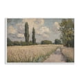 thumbnail image 1 of Stupell Industries Traditional Summer Path Between Poplars White Framed Giclee Art, 24 x 16, by Petals Prints Design, 1 of 8