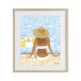 thumbnail image 1 of Stupell Industries Coastal Summer Poolside Chill Birch Framed Print Under Glass, 17 x 21, by Hillary Holt, 1 of 8