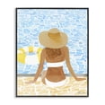 thumbnail image 1 of Stupell Industries Coastal Summer Poolside Chill Black Framed Giclee Art, 16 x 20, by Hillary Holt, 1 of 8