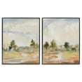 thumbnail image 1 of Stupell Industries Summer Rainstorm in the Woods Landscape & Nature Painting Black Framed Art Print Wall Art, 11 x 14, Set of 2, 1 of 2