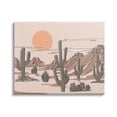 thumbnail image 1 of Stupell Industries Summer Sun Desert Canyon Saguaro Cactus Plants, 40 x 30, Design by Ziwei Li, 1 of 7