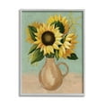 thumbnail image 1 of Stupell Industries Summer Sunflower Bouquet in Brown Country Pitcher,11 x 14,Designed by Grace Popp, 1 of 3