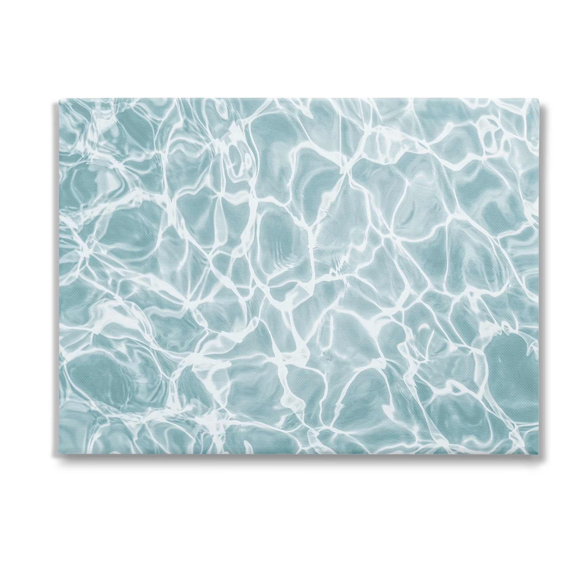 Stupell Industries Summer Water Ripples Landscape Painting Gallery Wrapped Canvas Art Print Wall Art, 48 x 36