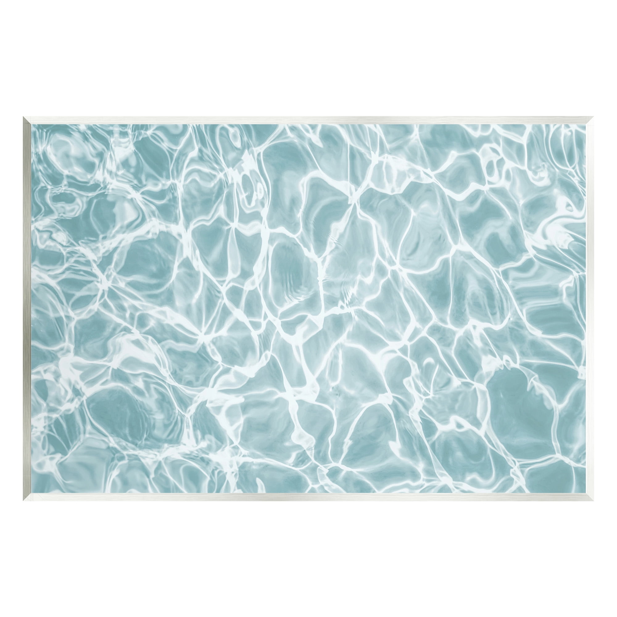 Stupell Industries Summer Water Ripples Landscape Painting Unframed Art Print Wall Art, 19 x 13