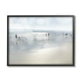 thumbnail image 1 of Stupell Industries Summertime Beach Bokeh Effect Sandy Shore Horizon Framed Wall Art, 20 x 16, Design by Chamira Young, 1 of 5