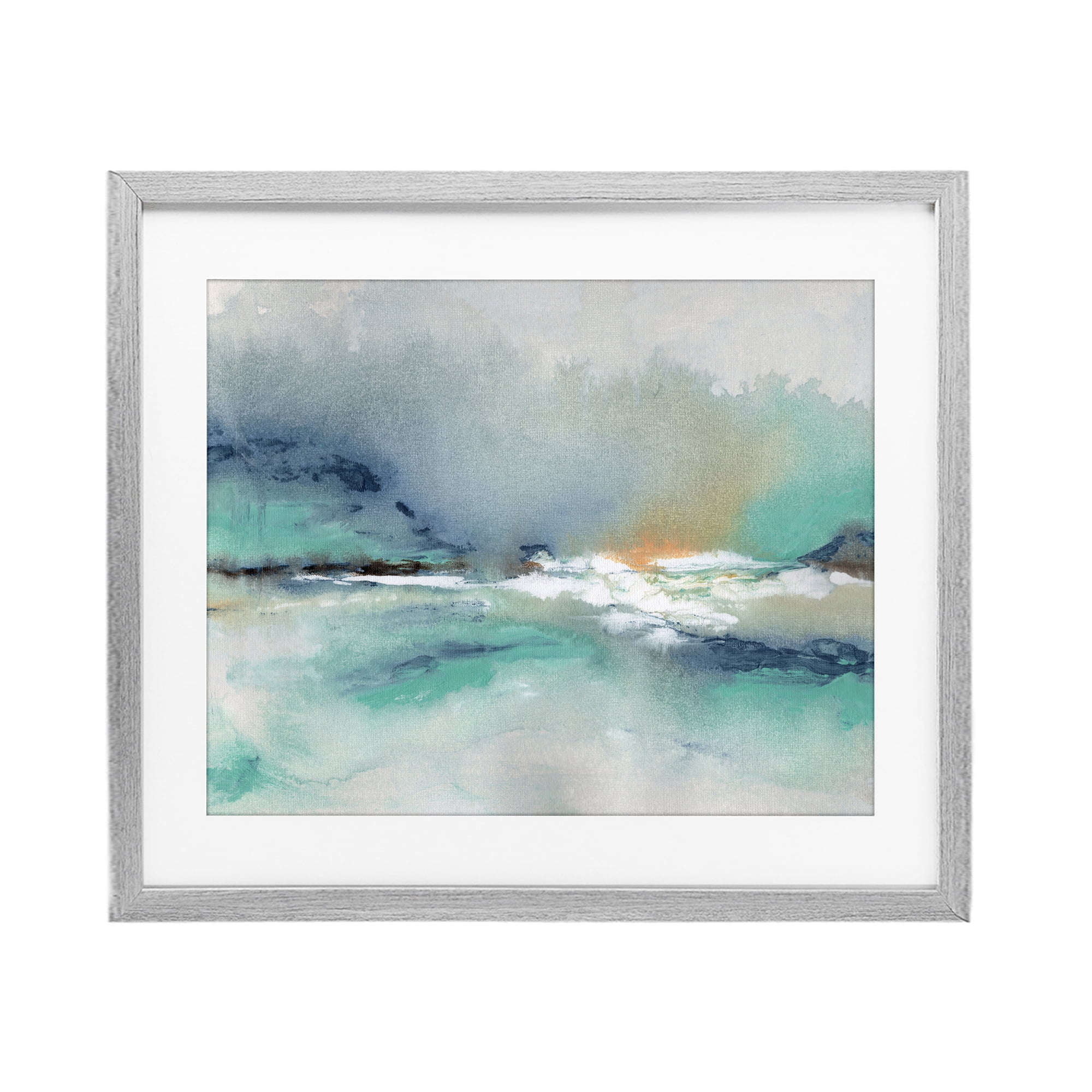 Stupell Industries Sun Bleached Crossing Gray Framed Print Under Glass, design by NLS Design