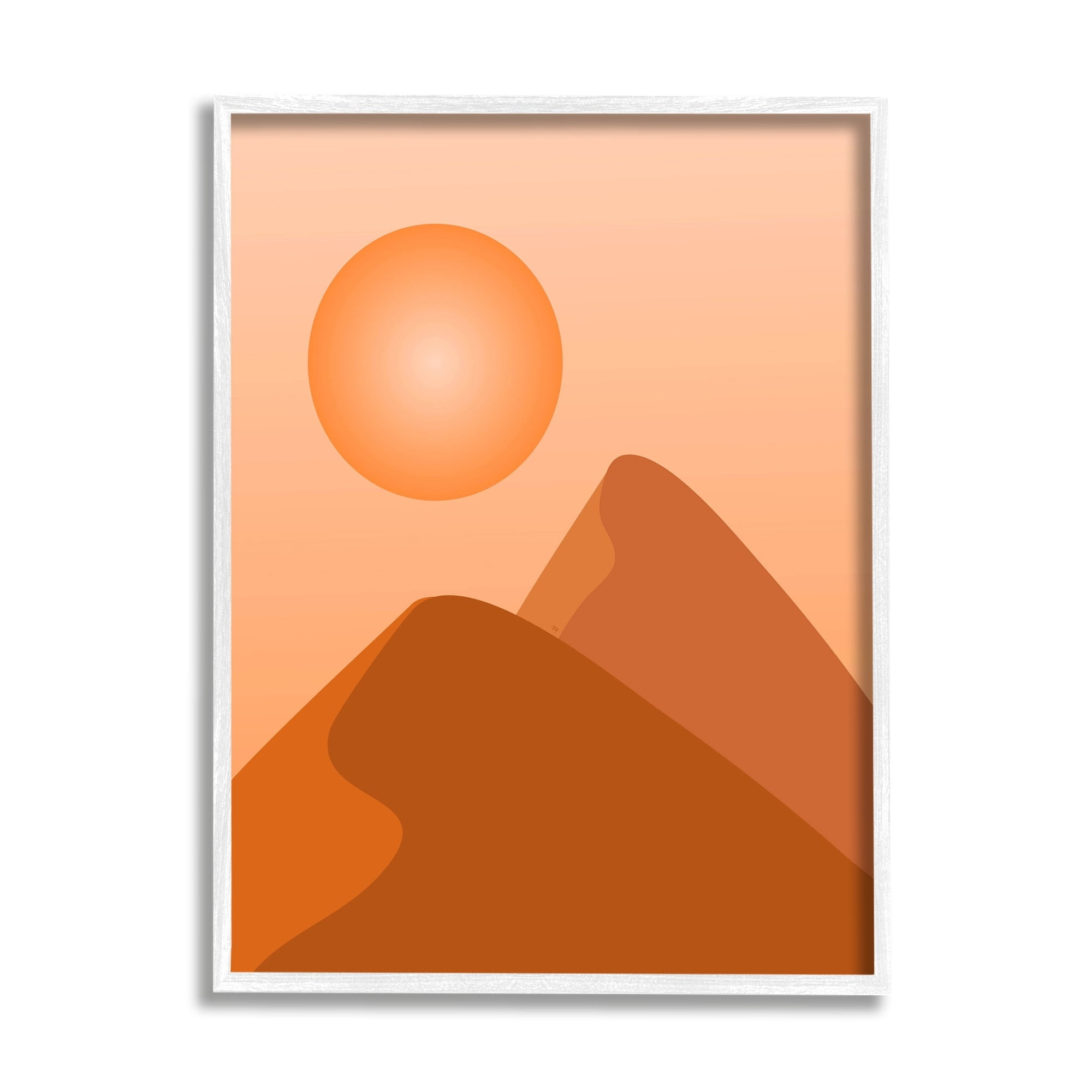 Stupell Industries Sun Burnt Sand Dunes Tall Ridges Children's Art ,11 x 14, Design by Martina Pavlova