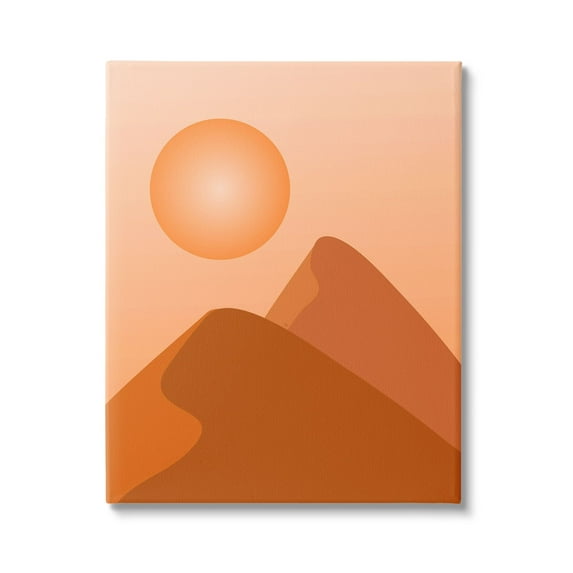 Stupell Industries Sun Burnt Sand Dunes Tall Ridges Children's Art ,16 x 20, Design by Martina Pavlova