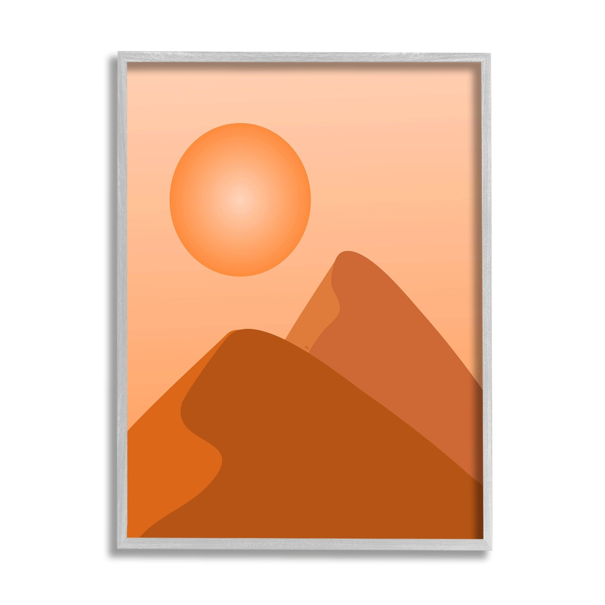Stupell Industries Sun Burnt Sand Dunes Tall Ridges Children's Art ,16 x 20, Design by Martina Pavlova