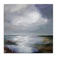 thumbnail image 1 of Stupell Industries Contemporary Sun Reflection Ocean Surface Canvas Art, 36 x 36, by Karen Hale, 1 of 8