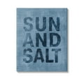 thumbnail image 1 of Stupell Industries Sun & Salt Phrase Nature Painting Gallery Wrapped Canvas Art Print Wall Art, 36 x 48, 1 of 8