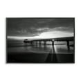 thumbnail image 1 of Stupell Industries Sun Shining Through Dock Landscape Photography Black Framed Art Print Wall Art, 24 x 16, 1 of 10