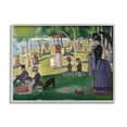 thumbnail image 1 of Stupell Industries Sunday on La Grande Jatte Georges Seurat Classic Painting Painting Gray Framed Art Print Wall Art, Design by one1000paintings, 1 of 5