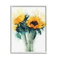 thumbnail image 1 of Stupell Industries Sunflower Assortment with Watercolor Accent Graphic Art Framed Art Print Wall Art, 24x30, By Ziwei Li, 1 of 2