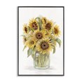 thumbnail image 1 of Stupell Industries French Country Sunflower Jar Bouquet Black Framed Giclee Art, 12 x 18, by Patti Bishop, 1 of 8