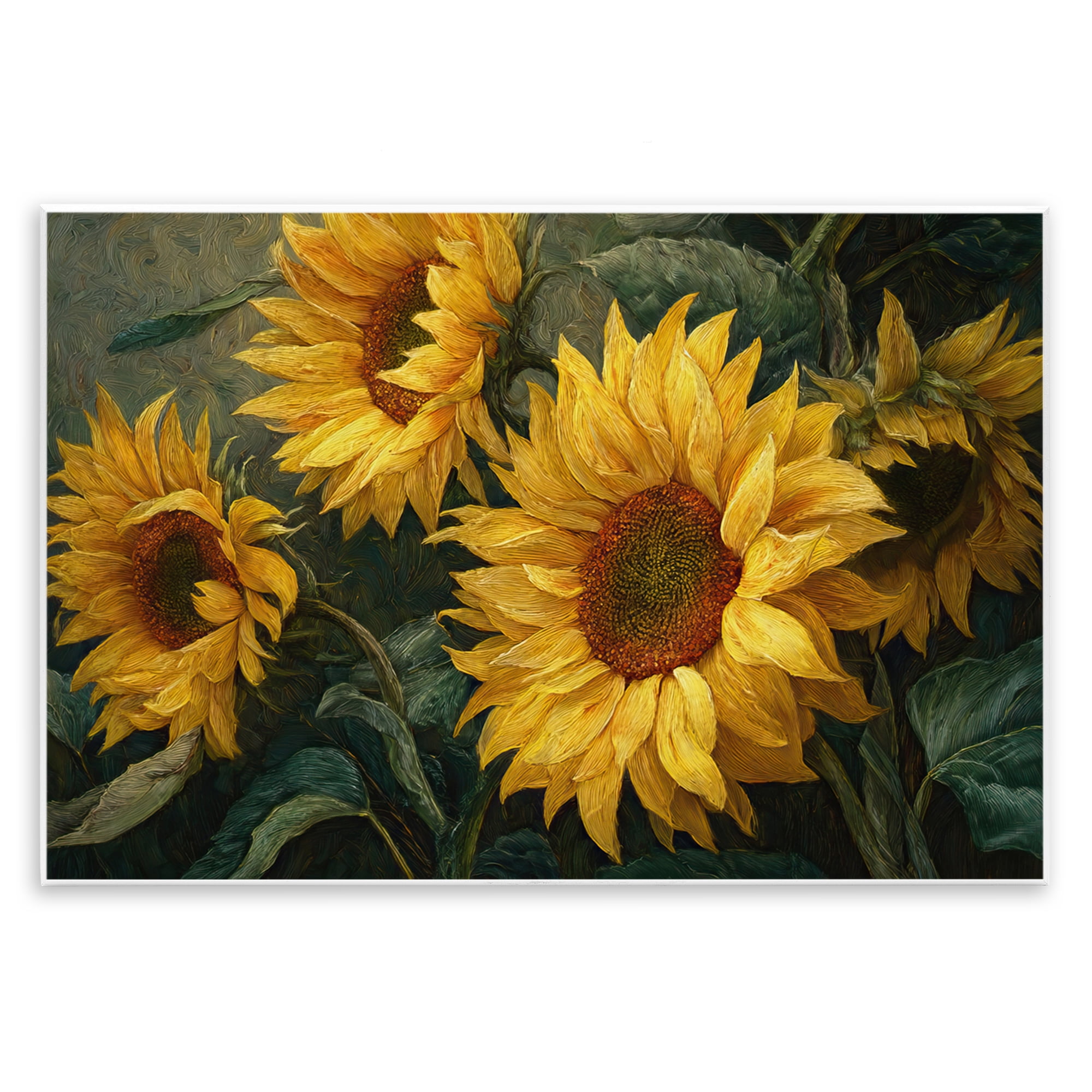 Stupell Industries Sunflowers For The Soul Wall Plaque Art, design by Tina LeCour
