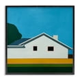 thumbnail image 1 of Stupell Industries Mid-Century Sunkissed Suburbia House Black Framed Giclee Art, 12 x 12, by Jan Weiss, 1 of 8
